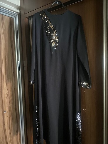 Krep kumaş 46beden elbise ister tünik ister elbise olarak kullan - Görsel 5