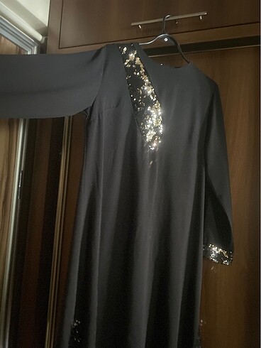 Krep kumaş 46beden elbise ister tünik ister elbise olarak kullan - Görsel 6