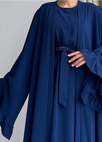 diğer Beden Abaya takım firfirli