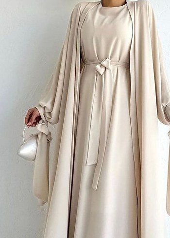 bej taş rengi kimono takim