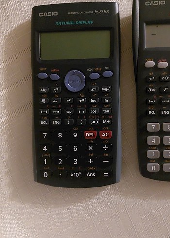 Casio Siyah Hesap Makinesi Seti - Görsel 3