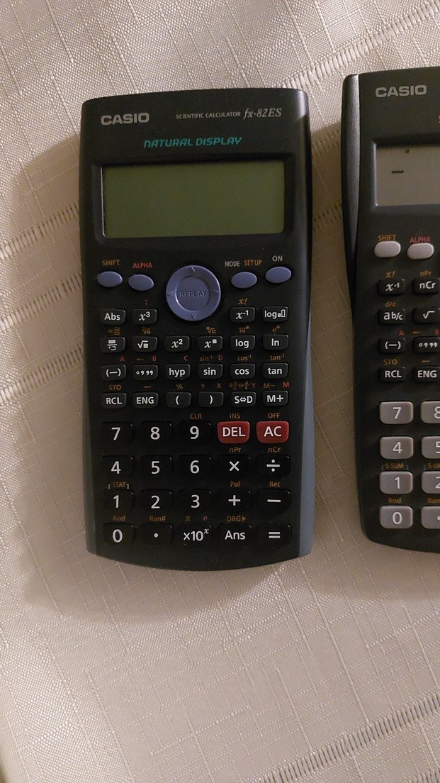 Casio Siyah Hesap Makinesi Seti - Görsel 3