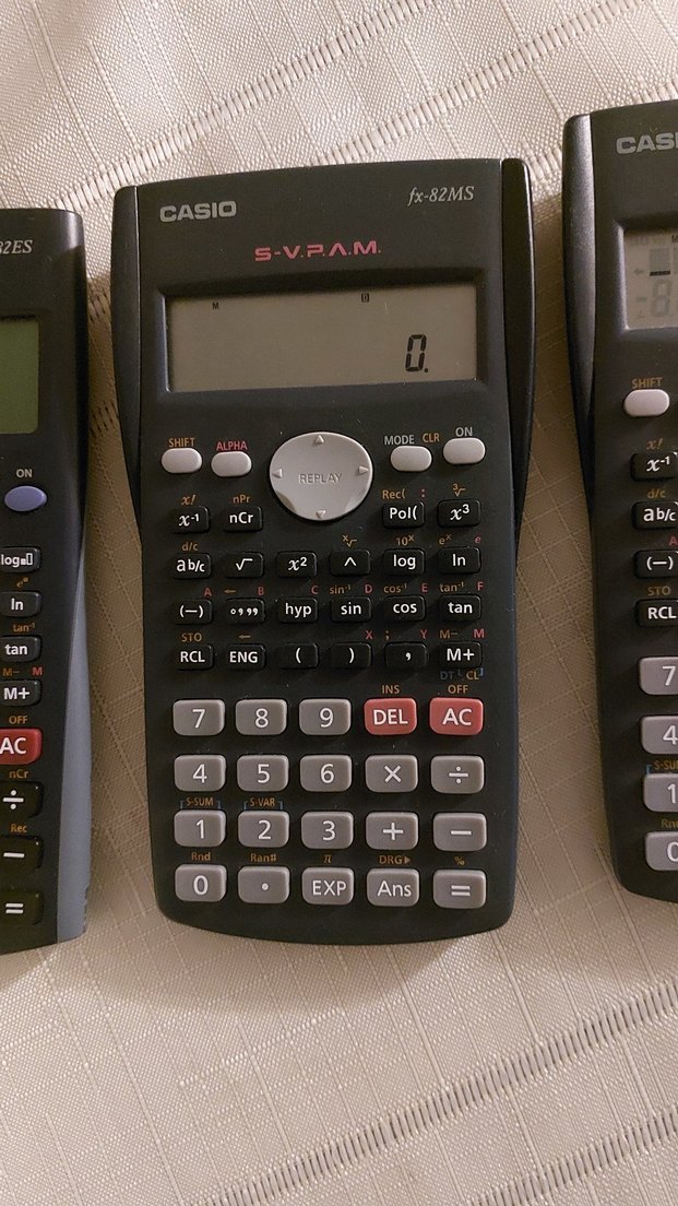 Casio Siyah Hesap Makinesi Seti - Görsel 4