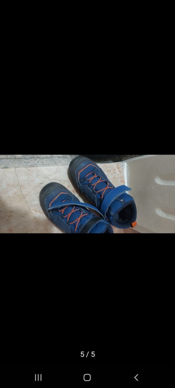 decatlon mavi Desenli Erkek Çocuk Botu - Görsel 2