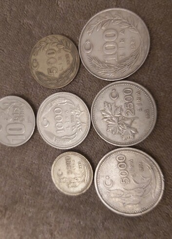 Madeni paralar 1987  - Görsel 3