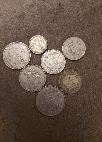Madeni paralar 1987  - Görsel 4