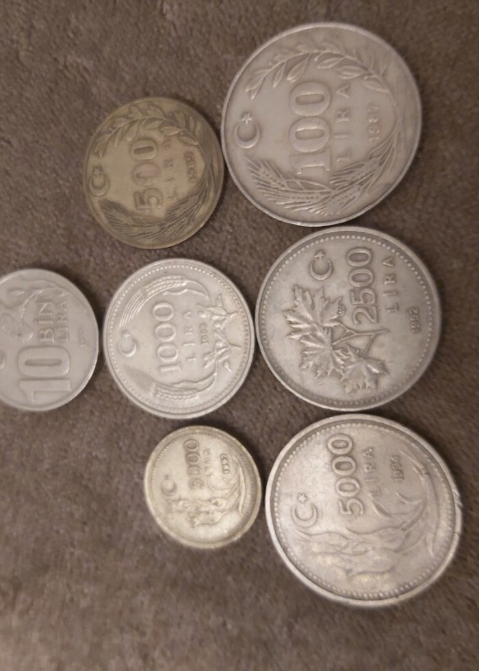 Madeni paralar 1987  - Görsel 3