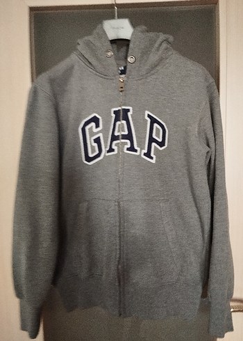 Gap Gap Gri Fermuarlı kadın Sweatshirt