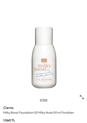 Clarins Milky Boost Fondöten