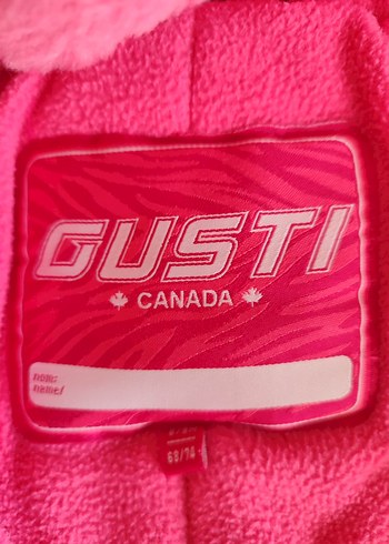 Kız Bebek Pembe Kürklü Kar Tulumu - Görsel 2