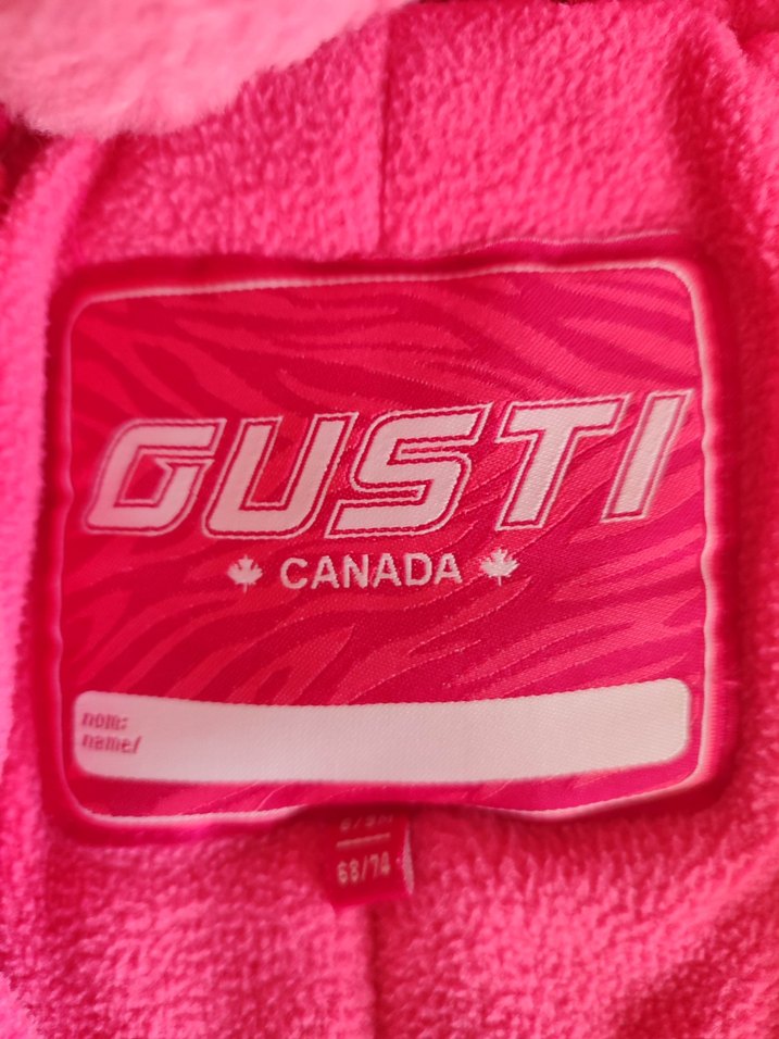 Kız Bebek Pembe Kürklü Kar Tulumu - Görsel 2