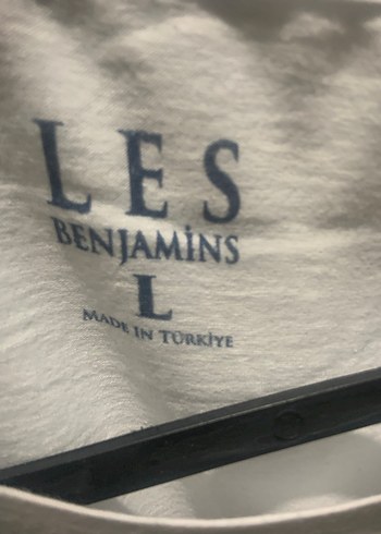 Les Benjamins Beyaz Tişört - Görsel 3