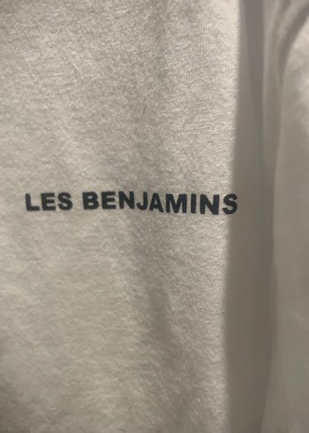 Les Benjamins Beyaz Tişört - Görsel 4