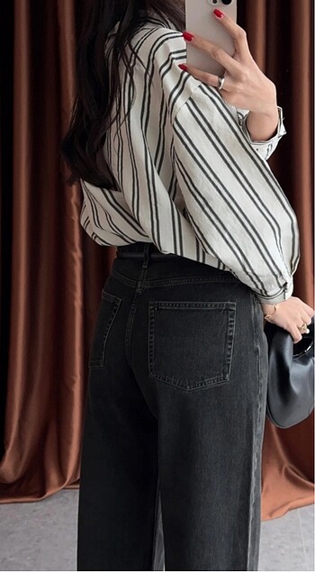 26 Beden Hazelanna cos wide leg antrasit jean