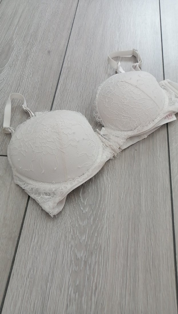 Beyaz Dantel Detaylı Bohem Sütyen - Görsel 2