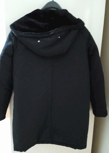 Zara Siyah Kadın Kaban - Görsel 2