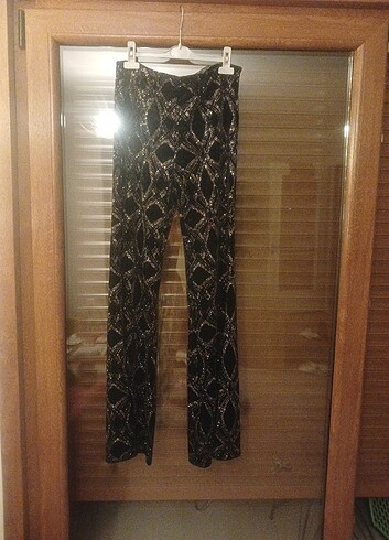 Zara ZARA KADİFE PANTALON