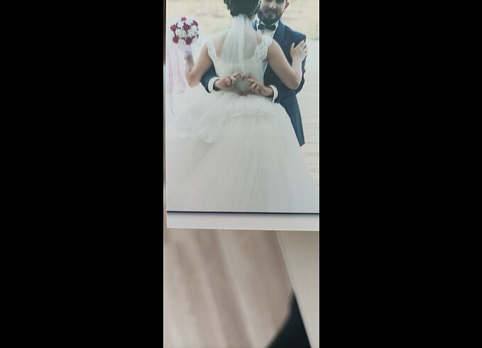 Prenses model gelinlik - Görsel 3