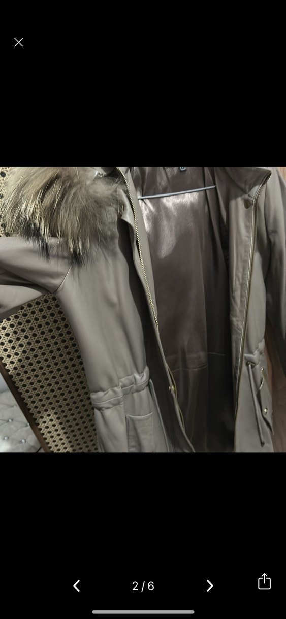 Kadın deri ceket - Görsel 2