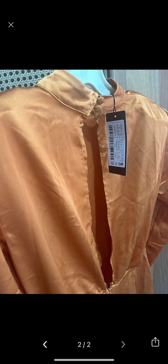 Parlak mini Kadın Elbise - Görsel 2