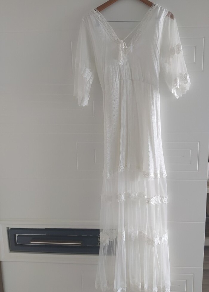 Uzun elbise - Görsel 2