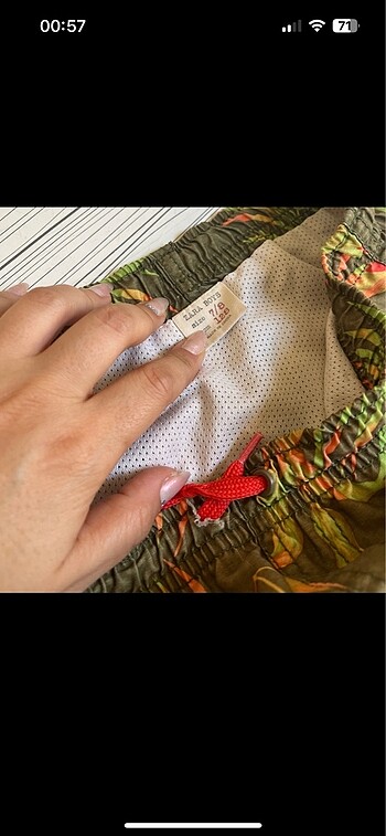 Erkek çocuk mayo deniz şortu plaj giyim - Görsel 4