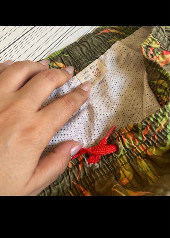 Erkek çocuk mayo deniz şortu plaj giyim - Görsel 4