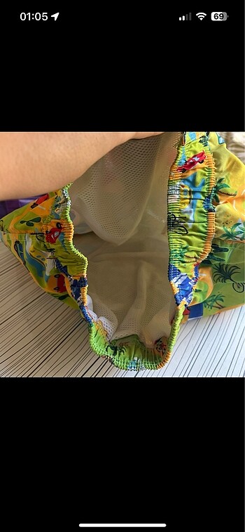 Erkek çocuk mayo deniz şortu plaj giyim - Görsel 3