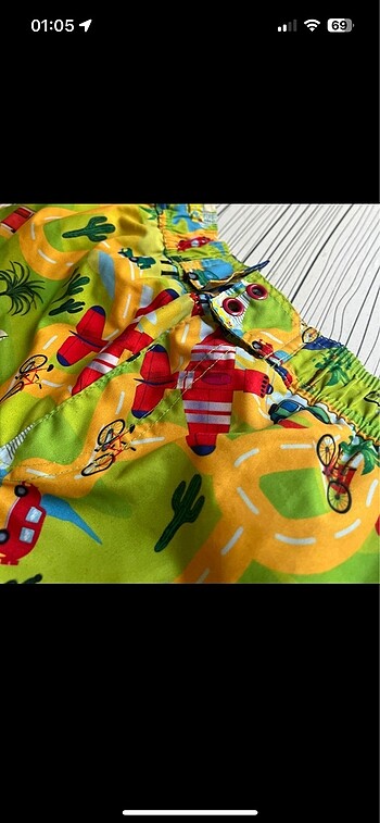 Erkek çocuk mayo deniz şortu plaj giyim - Görsel 5