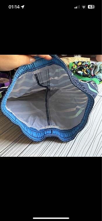 Erkek çocuk mayo deniz şortu plaj giyim - Görsel 3