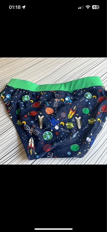 Erkek çocuk mayo deniz şortu plaj giyim - Görsel 3