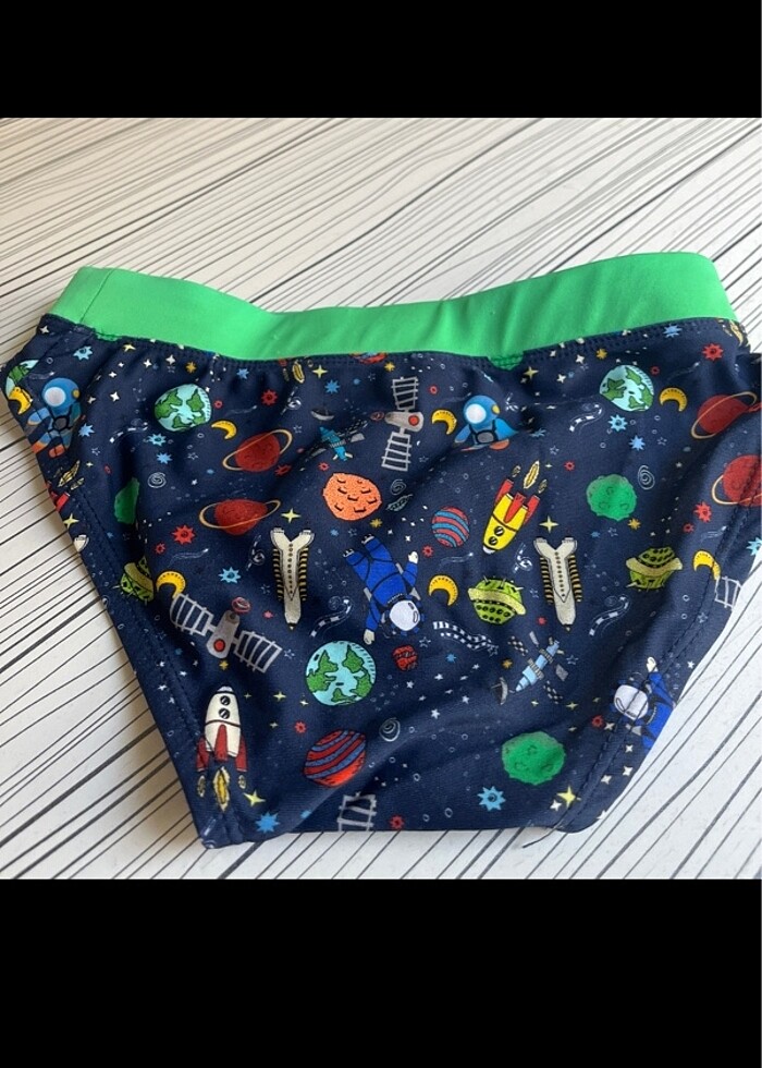 Erkek çocuk mayo deniz şortu plaj giyim - Görsel 3