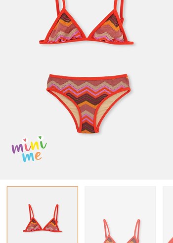 Dagi marka sıfır Kız Bikini Takımı