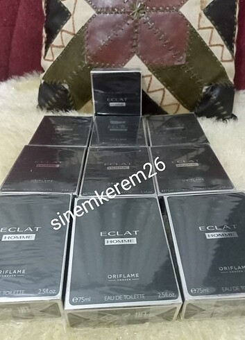 Oriflame Eclat Homme Erkek Parfümü 