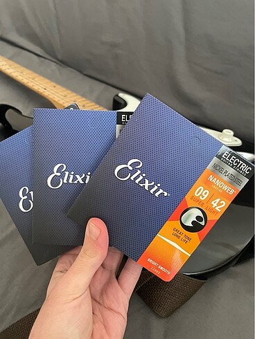 Elixir Sıfır Gitar Teli 09-42