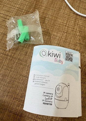 Kiwi K-Baby 99 IP Bebek Kamerası Beyaz - Görsel 7