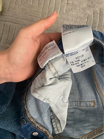 27 Beden Levis kot pantolon