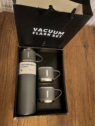  Beden VACUUM FLASK Termos Seti