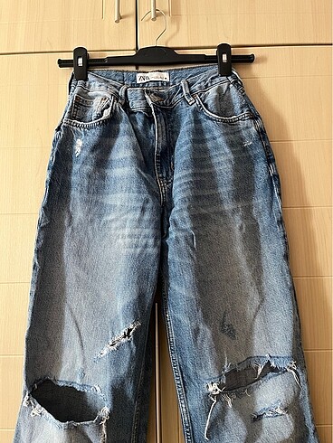s Beden Zara wide leg jean