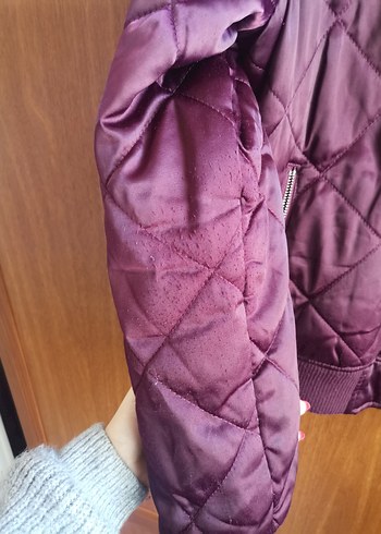 Bordo Kadın Mont - Görsel 2