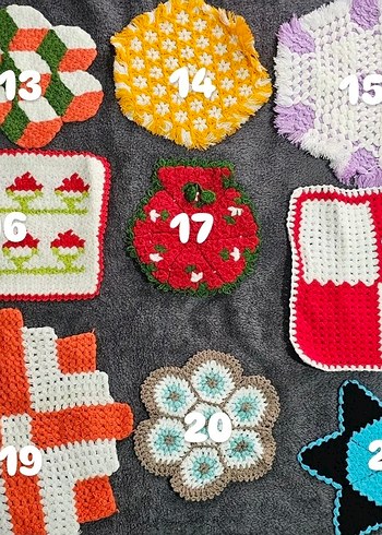 Renkli El Yapımı Banyo Süngerleri (Çeyizlik Lifler) - Görsel 5