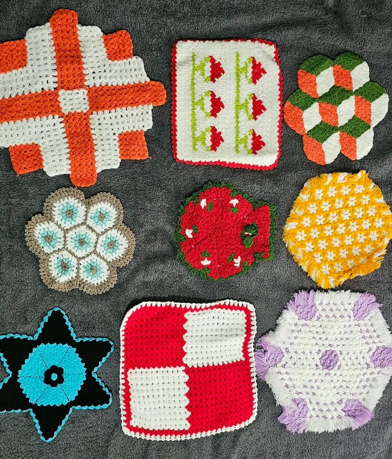 Renkli El Yapımı Banyo Süngerleri (Çeyizlik Lifler) - Görsel 2