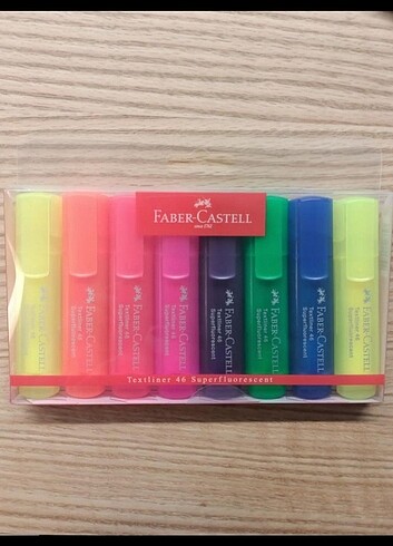 Faber Castell fosforlu kalem set