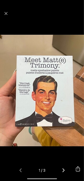 the balm meet matte trimony far paleti