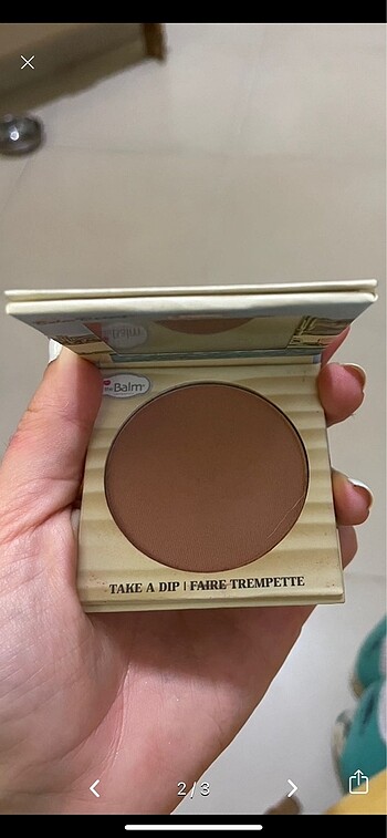 The Balm Balm desert bronzer blush