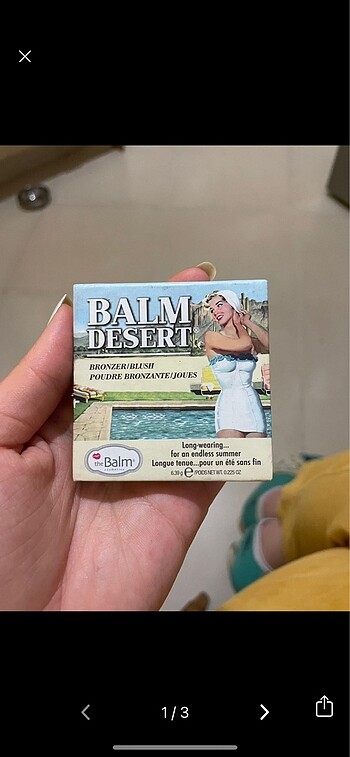 Balm desert bronzer blush