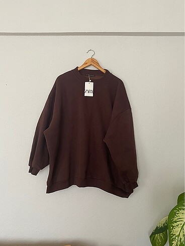 Kahverengi sweat