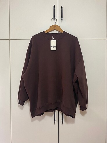 Kahverengi sweat