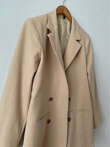 42 Beden camel Renk Bej blazer