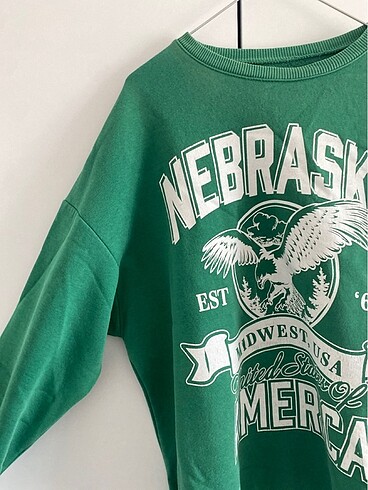 m Beden Yeşil Sweatshirt